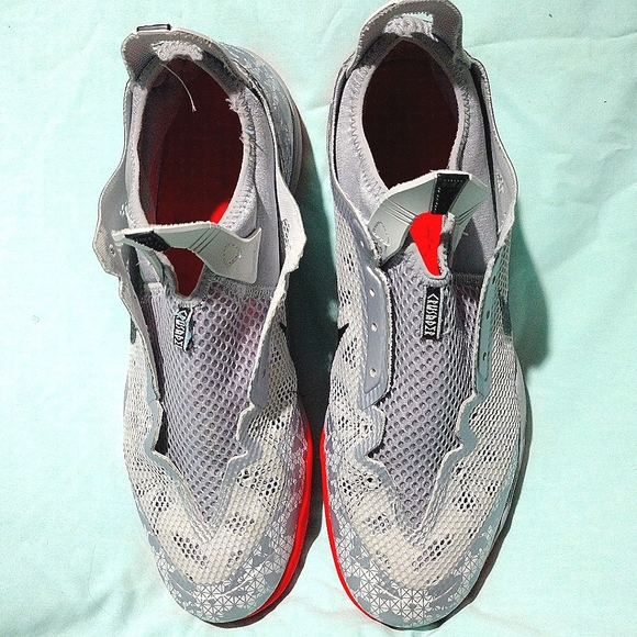 Nike Zoom Crusaders, Silver/black/red, in excellent condition, Men's 13 - Picture 6 of 12